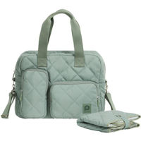 Сумка для мам Premaman PPS7NJ-CCC-UNQ matlasata cu saltea de infasat Verde