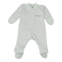 Детская одежда Minikin 25120550 Комбинезон Ажурный Листик Р-Р50, Серый Светлый, Унисекс