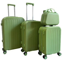 Valiză Bags Set Connect Green L+M+S+XS