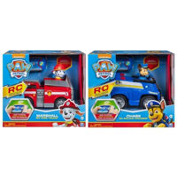 Радиоуправляемая игрушка Spin Master 6071186 PAW RC 1:24 Chase&Marshal Vehicle Assortment