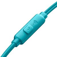 Cellular LIVE EGG-capsule earphone with mic, Green