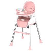 Стульчик для кормления 4Play E-800 Pink
