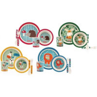 Посуда для кормления Nuby ID5498 Набор посуды 5 предметов Bamboo