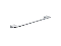 Suport pentru prosoape plat Tatay Flat mediu 45X7X3cm, aluminiu + inox