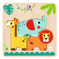 Головоломка Tooky Toy 72844 puzzle din lemn TH606