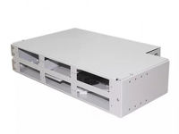 Patch Panel 24 ports fiber optical, SN 19/1U-24