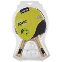 SET Palete tenis de masa STIGA Sonic + 3 mingi art. 39260