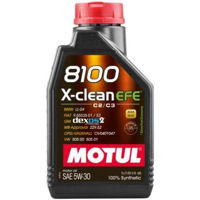 Масло Motul 107210 5W30 8100 X-CLEAN EFE1