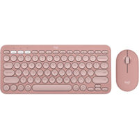 Tastatură + Mouse Logitech Pebble 2 Combo Rose