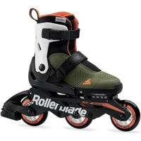 Role Rollerblade 07061900V99 Microblade Free 3wd Verde Mili 28-32
