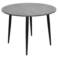 Стол Evelin di Costacurta DT-402-6B, D=100см, Каркас/Опоры: Металл Черный