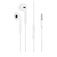 Наушники Apple MD827ZM/B EarPods with 3.5mm Headphone Plug  Белый