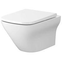 Унитаз Cersanit Larga Rimless Slim микролифт DRP квадратный