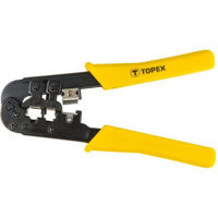 Unealta de mana Topex 32D408 Cleşte p/u terminale telef. 6P- 8P, 185mm
