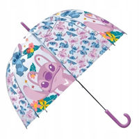 Umbrelă KiDS Licensing ST00085 Transparent Bell Umbrella 46cm Stitch