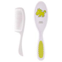 Набор для ухода за малышом Canpol 2/417 Щетка и расческа д/волос (мягкая)(0+)