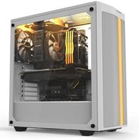 Case ATX be quiet! Pure Base 500DX, w/o PSU, 3x140mm, 1xUSB 3.2, 1xType C, TG, ARGB LED, White