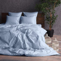 Textile de casă Cottony SLPSL Stripe Satin Light Blue : 1 pers