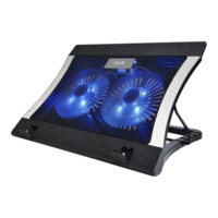 Notebook Cooling Pad Havit HV-F2051, 17", 2x 120mm Blue LED fans, Angle Adjustable
