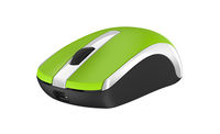 Wireless Mouse Genius ECO-8100, Optical, 800-1600 dpi, 3 buttons, Ambidextrous, Rechar., Green