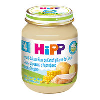 cumpără Hipp 6203 Pireu curcan,porumb și pireu de cartof (4 luni) 125g în Chișinău