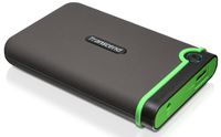 1.0TB (USB3.0) 2.5" Transcend "StoreJet 25M3", Rubber Grey, Anti-Shock, One Touch Backup