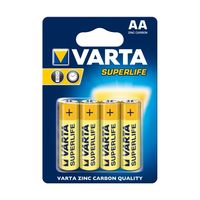 Батарейки Varta AA Superlife 4 pcs/blist Zinc Carbon, 2006 101 414