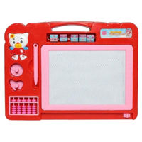 Набор для творчества A+B 8014 Tabla magnetica pentru copii pisica, rosie, cod 58645