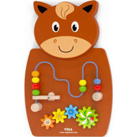 Puzzle Viga 50678 Busyboard (de perete) "Căluțul cu labirint"