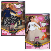 Кукла Essa JX200-81 în haine de toamnă și accesorii, 2 modele