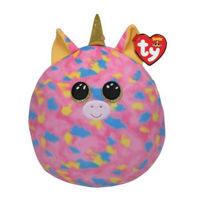 Jucărie de pluș TY TY39287 Unicorn roz Fantasia 22cm