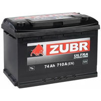 Автомобильный аккумулятор Zubr Ultra 74 Ah R+
