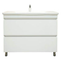 Шкаф под умывальник Bayro Trend Soft 1000 белый мат