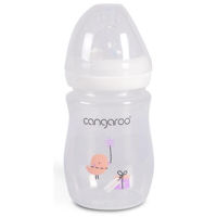 Cană cu pai Cangaroo C0562 Birdy Blu Girl 160ml