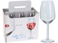 Set pahare pentru vin rosu EH 6buc, 410ml, 20сm