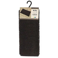 Коврик для ванной Tendance 51970 45x75cm, microfibra, negru