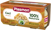 Пюре PLASMON нут с тыквой (8 мес), 2x80 г