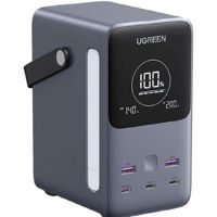 Аккумулятор внешний USB (Powerbank) Ugreen 25286 Two-way Fast Charging 48000mAh, Grey