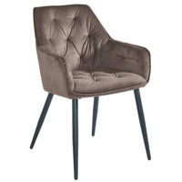 Стул Avanti BEL Brown Velvet Chair