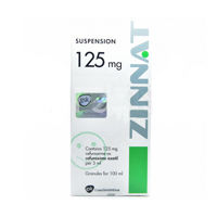 Zinnat 125mg/5ml 100ml gran.susp.orala N1