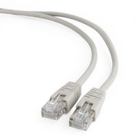 0.5m, Patch Cord  Gray  PP12-0.5M, Cat.5E, Cablexpert, molded strain relief 50u" plugs