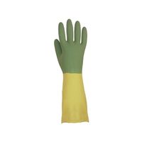 MANUSI MENAJERE BICOLOR LATEX EXTRA REZISTENTE, G/V, LARGE