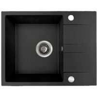 Chiuvetă bucătărie Backer Nona Solo Black 560x440