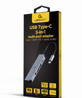 Docking Station Gembird A-CM-COMBO5-02, USB 3.1, USB2.0, HDMI, 3.5mm, PD 87W