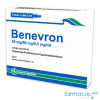 Benevron sol. inj. 50 mg/50 mg/0,5 mg/ml 2ml N5