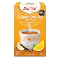 Bio чай с имбирем, апельсином и ванилью Yogi Tea