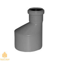 Редукция диаметр 110х50 мм Interplast (серый)