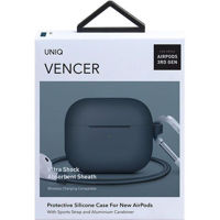 Чехол для наушников UNIQ Silicon Nautical for AirPods 3rd Gen, Blue