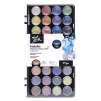 Набор для творчества Mont Marte PMHS0086 Set vopsele aquarela metalic Watercolour 37buc