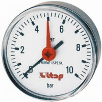 Аксессуар для систем отопления Itap 06200 Манометр 10 бар, диаметр 1/4" FE, осевой диаметр 63